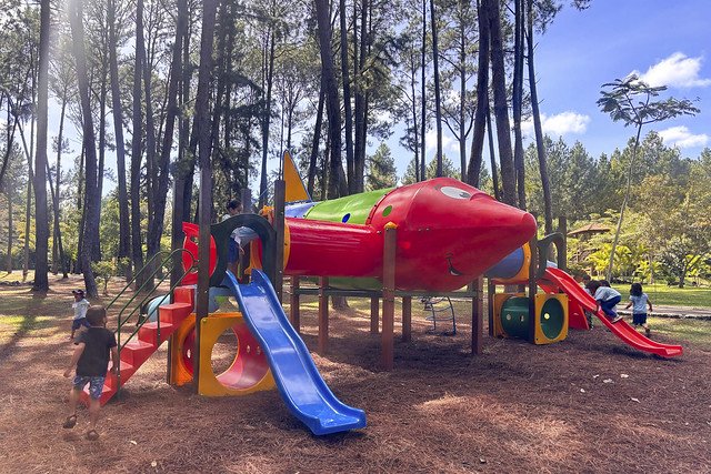 25/04/2025 - Jardim Botânico de Brasília ganha novo playground para divertir a criançada