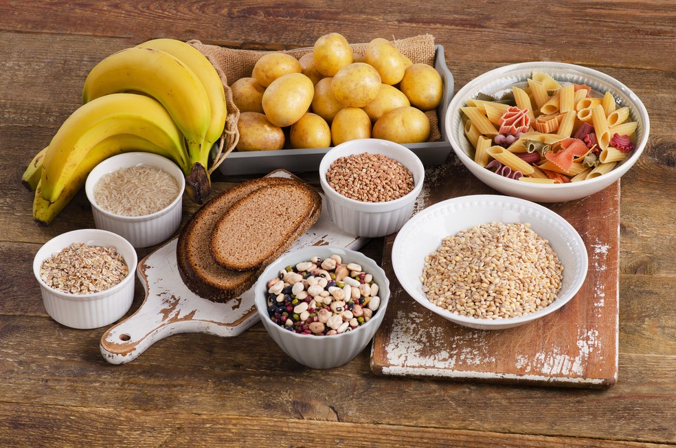 Alimentos ricos em carboidratos — Foto: iStock